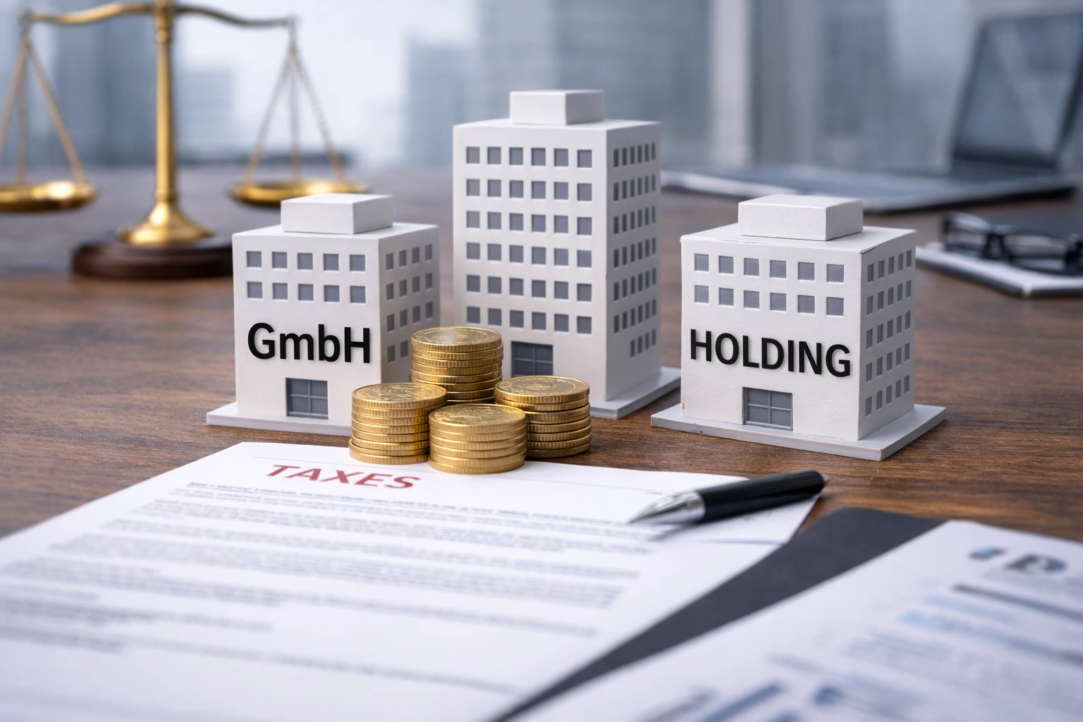 Steuerstrategie durch GmbH und Holding