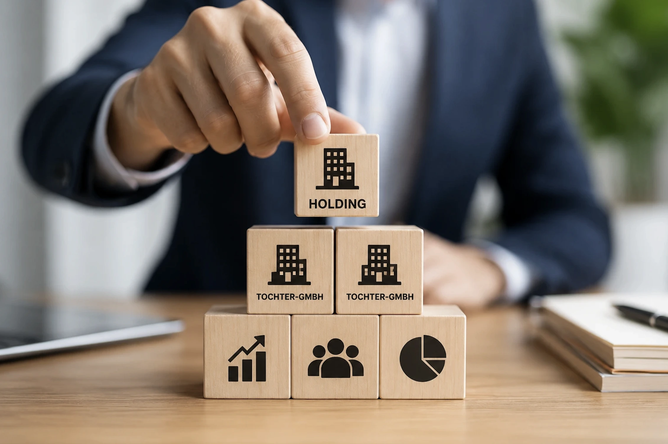 Holding mit Tochter-GmbH gründen